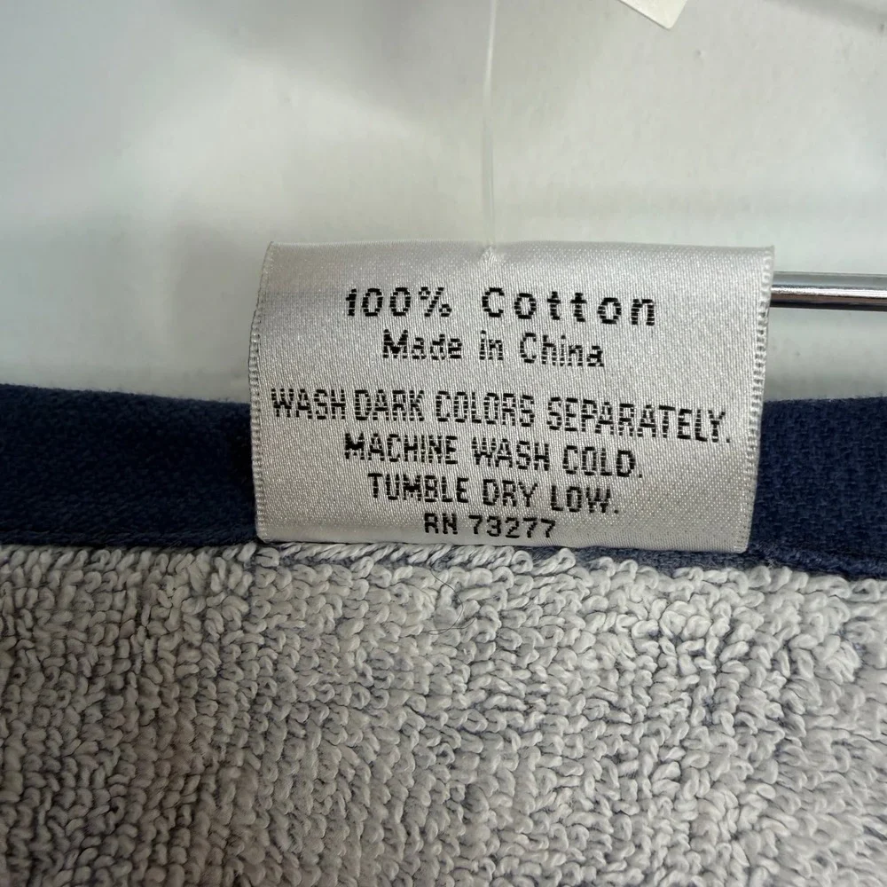 Sonoma Goods for Life America 1776 Patriotic Navy Blue Cotton Beach Towel 30x60